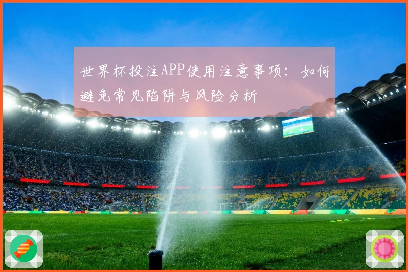 世界杯投注APP使用注意事项：如何避免常见陷阱与风险分析
