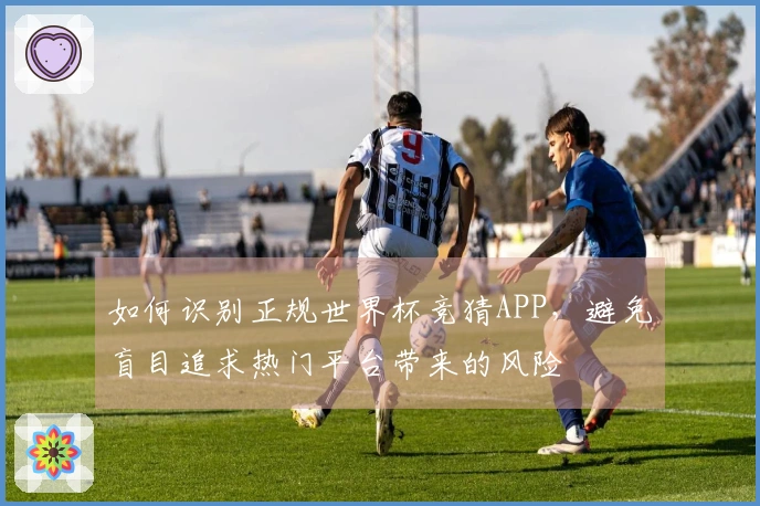 如何识别正规世界杯竞猜APP，避免盲目追求热门平台带来的风险