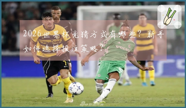 2026世界杯竞猜方式有哪些？新手如何选择投注策略？