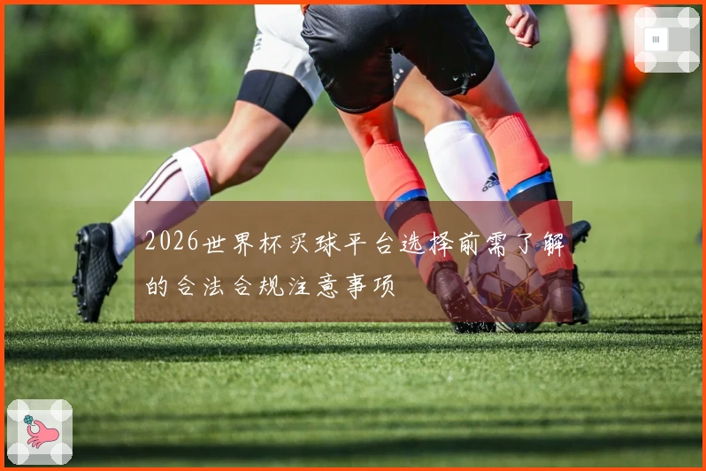 2026世界杯买球平台选择前需了解的合法合规注意事项